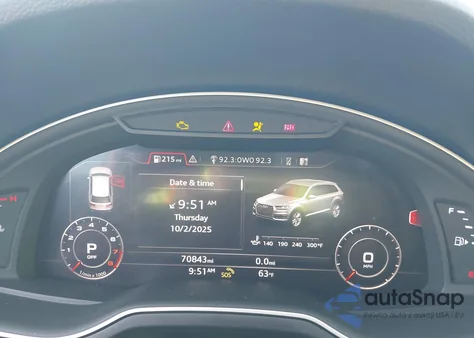 2018 Audi Q7 Prestige from USA, damaged, VIN WA1VAAF72JD050366